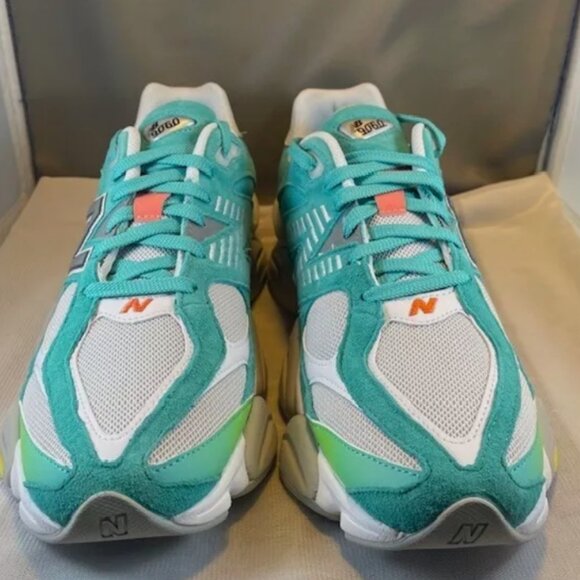 New Balance 9060 DTLR Cyan Burst Men Sneaker U9060DBT - Picture 7 of 8